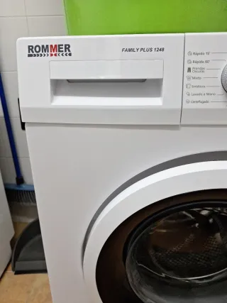 Lavadora ROMMER 8Kg 1200 Rpm. Clase D. Del Març 25