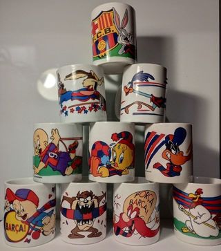 Tazas FC Barcelona Warner Bros