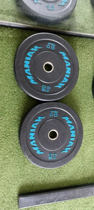 Pack Discos Olímpicos 160kg