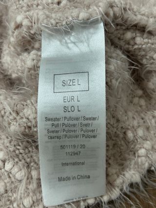 Jersey Orsay Talla L Mujer Beige