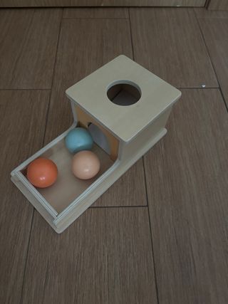 Caja de permanencia Montessori
