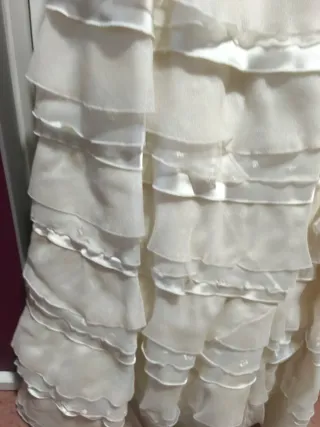 Vestido de comunión niña elegante