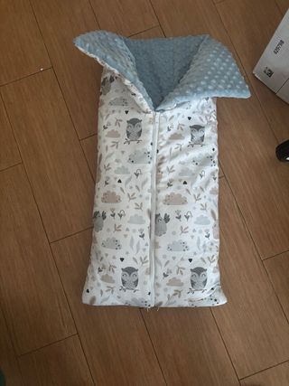 Saco capazo hecho a mano