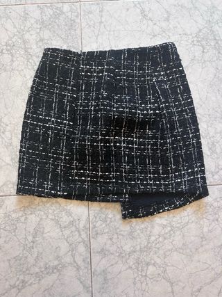Conjunto Chaqueta y Falda Tweed