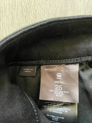 Falda mini G-Star negra