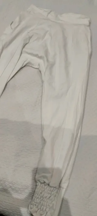 Pantaloni tuta donna bianchi