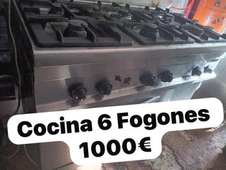 Cocina 6 Fogones Profesional