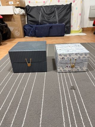 Conjunto 2 Cajas Decorativas