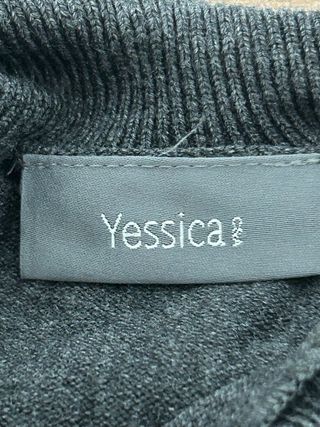 Jersey cuello alto rayas M