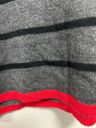 Jersey cuello alto rayas M