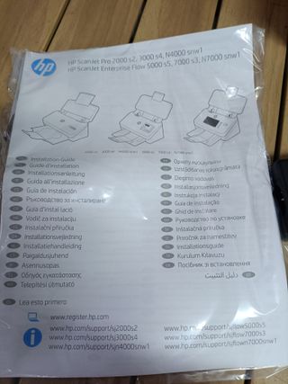 HP ScanJet Pro 2000 s2 - Escáner con alimentador automático de hojas, USB 3.0, 35 ppm, Blanco