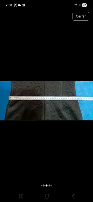 Vestido negro sin mangas