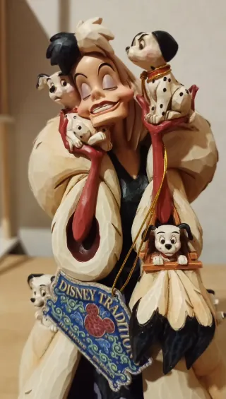 Figura Cruella de Vil Disney (NUEVA)