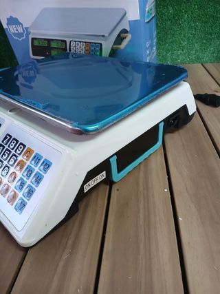 Báscula electrónica precio LCD