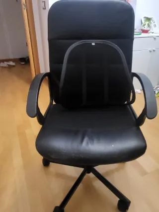 Silla de oficina Ikea Negra