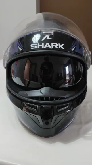Casco Moto Shark D-Skwall 3 Negro