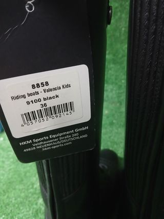 HKM Botas de equitación unisex -Valencia para niño