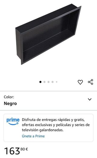 Bernstein Nicho de Pared de Acero Inoxidable BS603