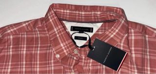 Camisa Tommy Hilfiger cuadros roja
