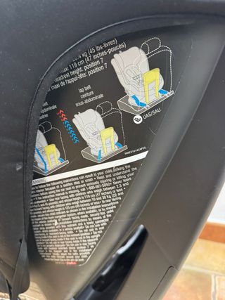 Silla de coche Peg-Perego (sin isofix)