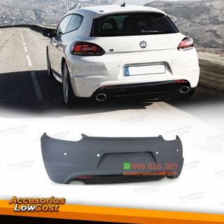 PARAGOLPES TRASERO LOOK R PARA VW SCIROCCO 08-14