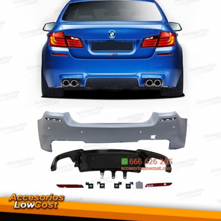 PARAGOLPES TRASERO LOOK M5 BMW SERIE 5 F10 10-17