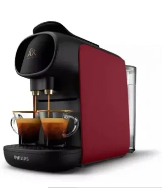 Cafetera L'Or Barista Sunset Rubis Philips Roja