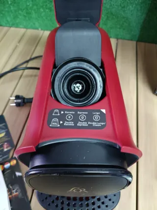 Cafetera L'Or Barista Sunset Rubis Philips Roja