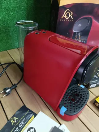 Cafetera L'Or Barista Sunset Rubis Philips Roja