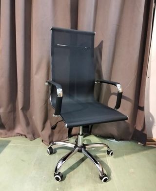 Sillón, Acero y Tejido de Malla Transpir