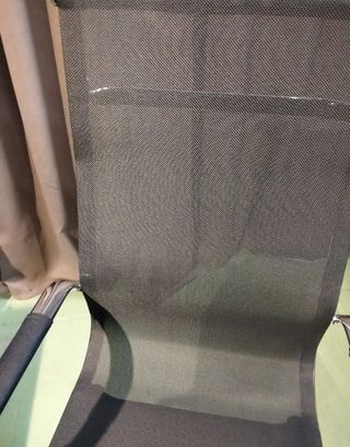 Sillón, Acero y Tejido de Malla Transpir