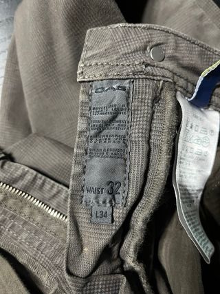 Jeans slim fit marroni vestono 46/48