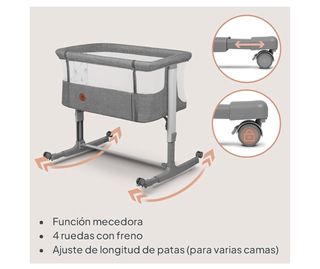 Cuna de colecho Lionelo Aurora 3 en 1