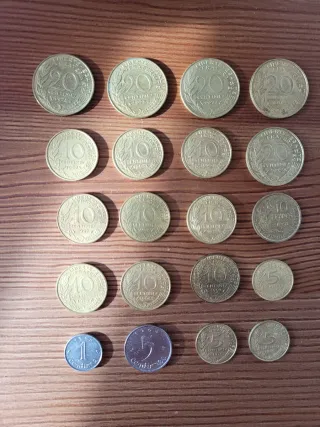 Collezione di monete. Altre monete inglesi aggiunte