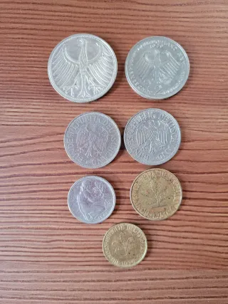 Collezione di monete. Altre monete inglesi aggiunte