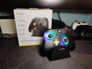 Mando Nintendo Switch con Base de Carga