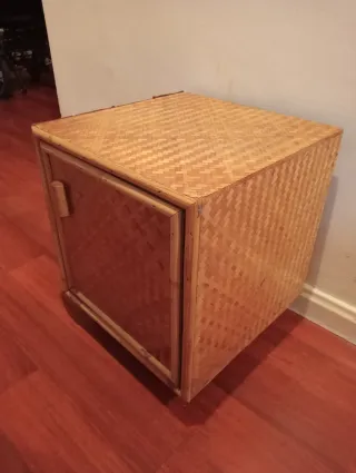 Buc Cajonera de bambú y madera