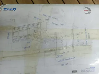 TooQ LP4380XL-B Soporte TV 43"-80" VESA 800x400