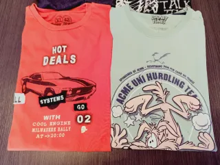 Lote 4 Camisetas Hombre