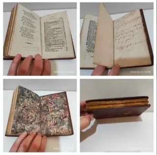 Libro Religioso Gótico 1898