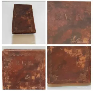 Libro Religioso Gótico 1898