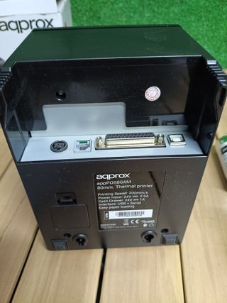 Approx APPPOS80AM - Impresora Térmica de Tickets, 200 mm/s, Papel 80 mm, Corte Automático y Manual, Negro