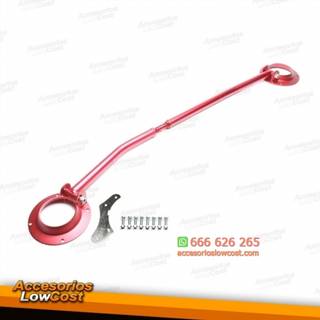 BARRA DE TORRETAS ALUMINIO COLOR ROJO PARA VW GOL