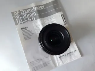 Objetivo Nikon AF 35-80mm 1:4-5.6D