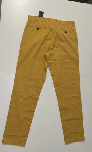 Pantalón chino Purificación Garcia hombre amarillo
