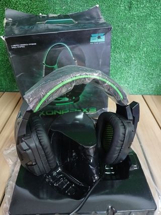 Auriculares Micrófono B-MOVE Xonar-X3 Gaming Usb