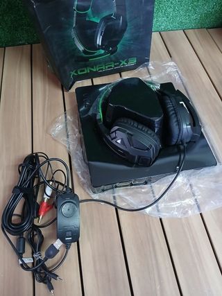 Auriculares Micrófono B-MOVE Xonar-X3 Gaming Usb