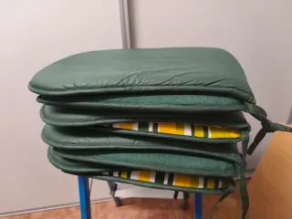Cojín para silla de terraza a rayas-pack-