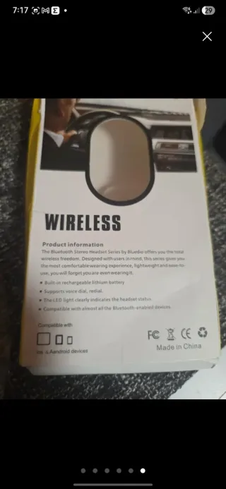 Manos Libres Invisible para Coche - Bluedio