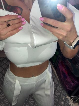 Top Zara Blanco